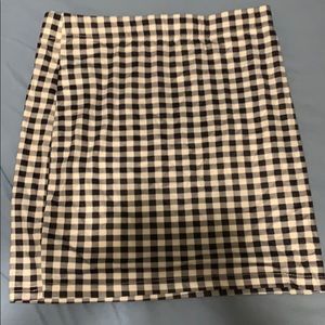 Plaid Mini Skirt